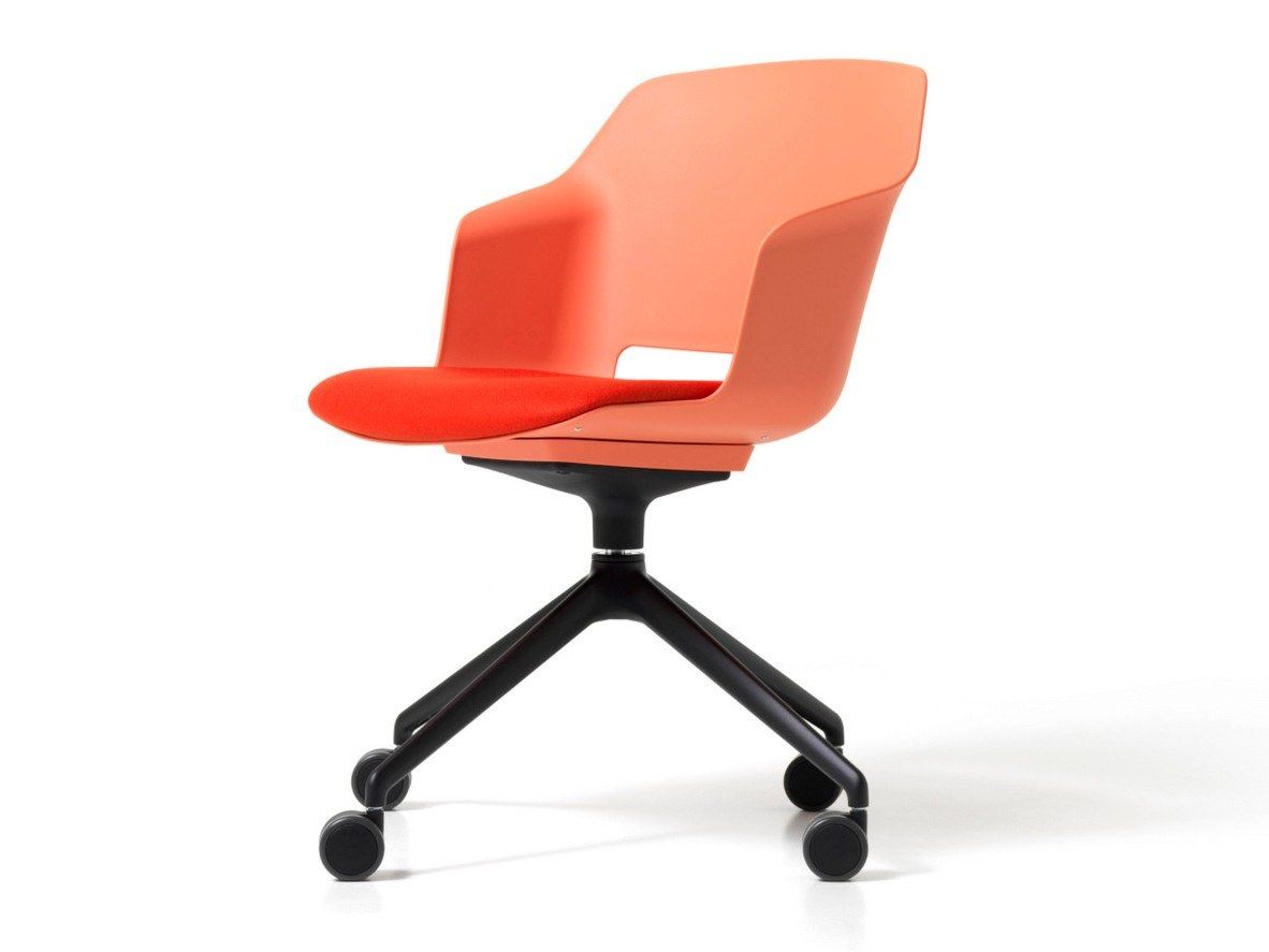 Офисное кресло из полипропилена с подлокотниками с 4 спицами Diemme Clop ARCH-00098529