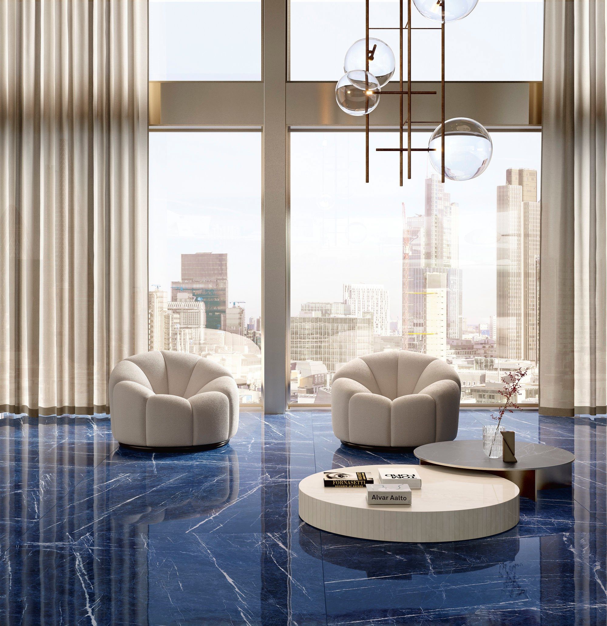 Пол / керамогранит с мраморным эффектом Fiandre Marmi Maximum ARCH-00031965 - Вид №1