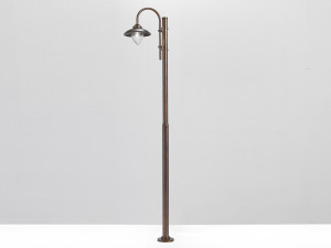 Латунный светодиодный уличный фонарь для сада