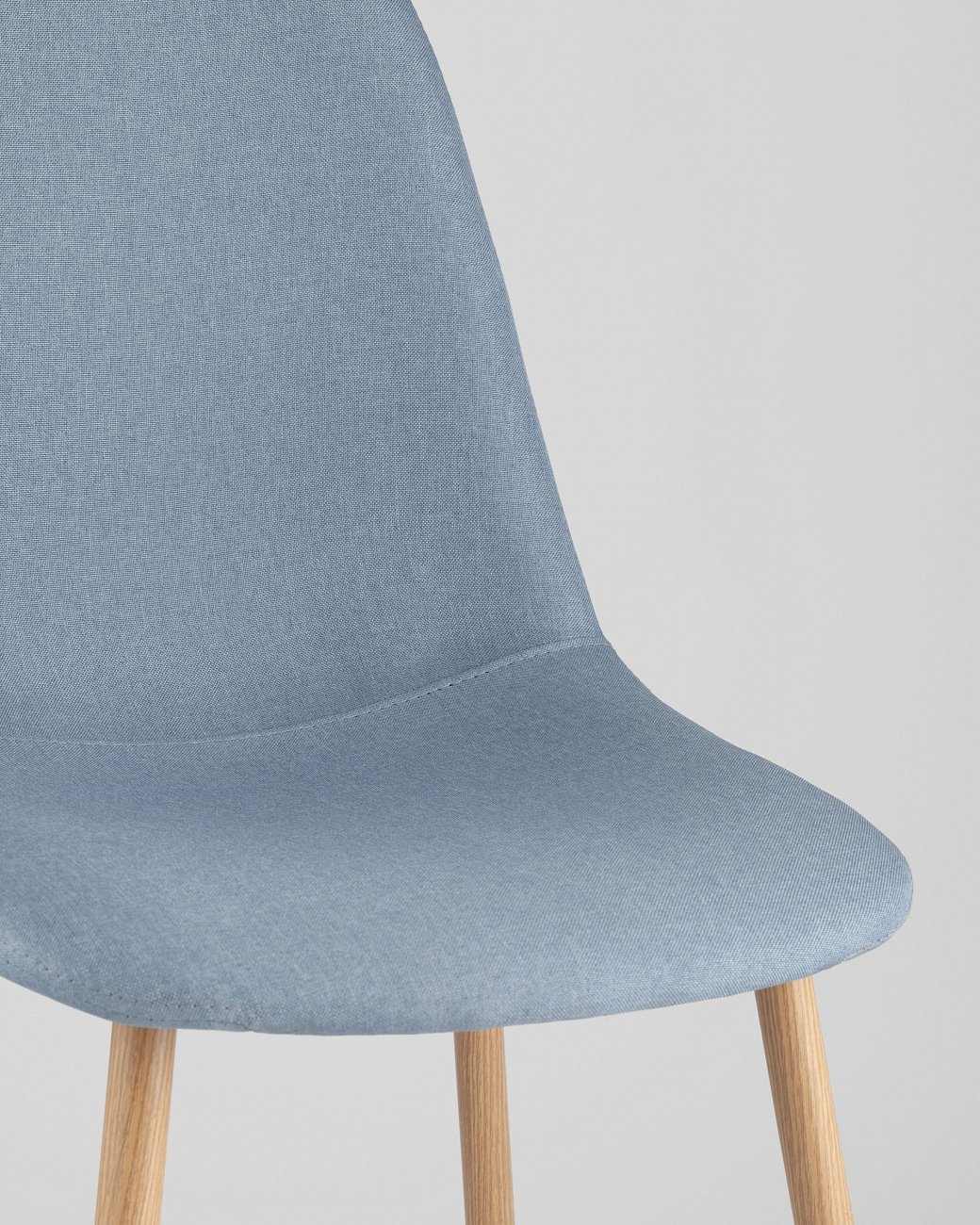 Стул со спинкой голубой "Валенсия" STOOL GROUP ДИЗАЙНЕРСКИЕ, ИНТЕРЬЕРНЫЕ 00-3946142 Голубой  - Вид №7