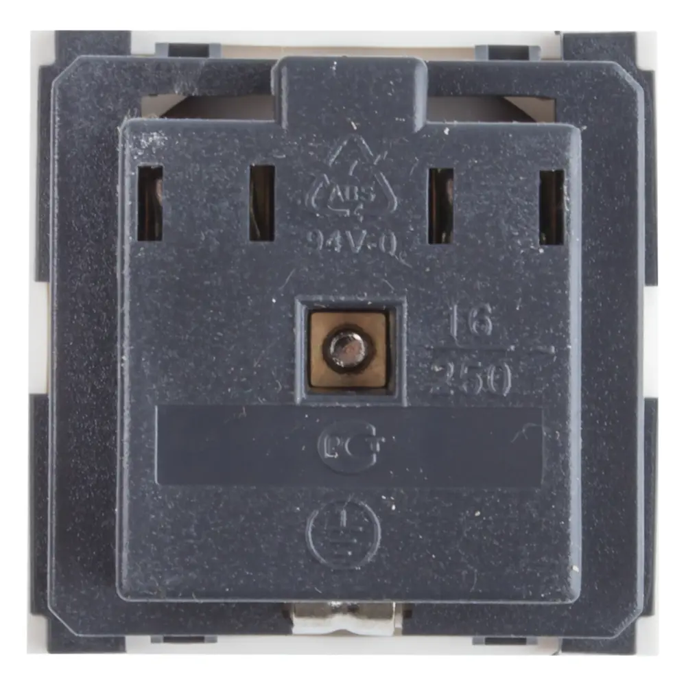 Розетка для кабель-канала LK Studio LK45 с заземлением со шторками цвет белый STLM-2161436 - Вид №2