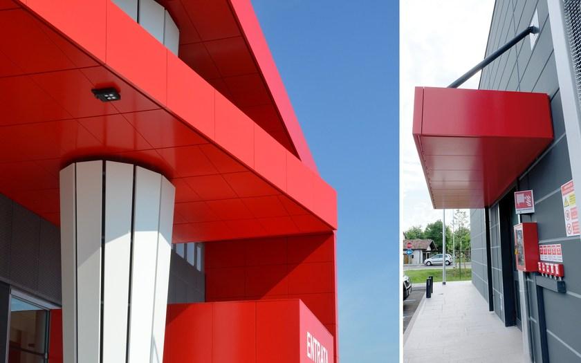 atena Модульная облицовка предварительно сформированными индивидуальными панелями sun-id-1468428 - Вид №4