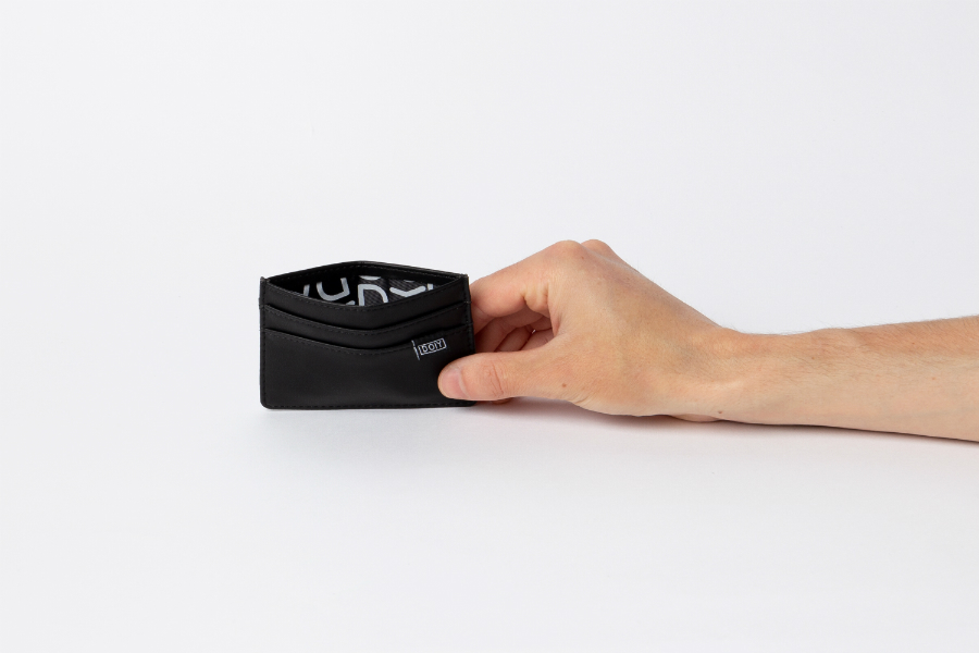 DYHONCWBL Кошелек для кредитных карт honom, черный Doiy  - Вид №4