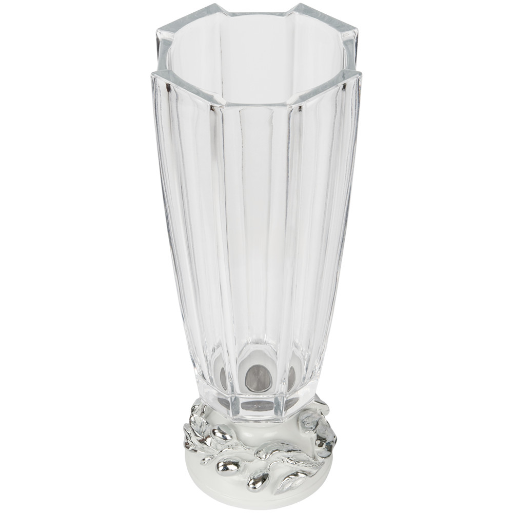 52106+52107 Фруктовница и ваза Oliva Branch Silver BOGACHO  - Вид №7