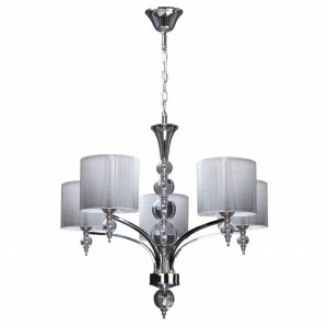 Дизайнерская подвесная люстра Spot Light Lyon 5071502 серебро SPOT LIGHT ДИЗАЙНЕРСКИЕ 108272 Серебро