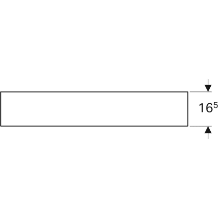 841991000 Настенная полка Geberit iCon Geberit  - Вид №15
