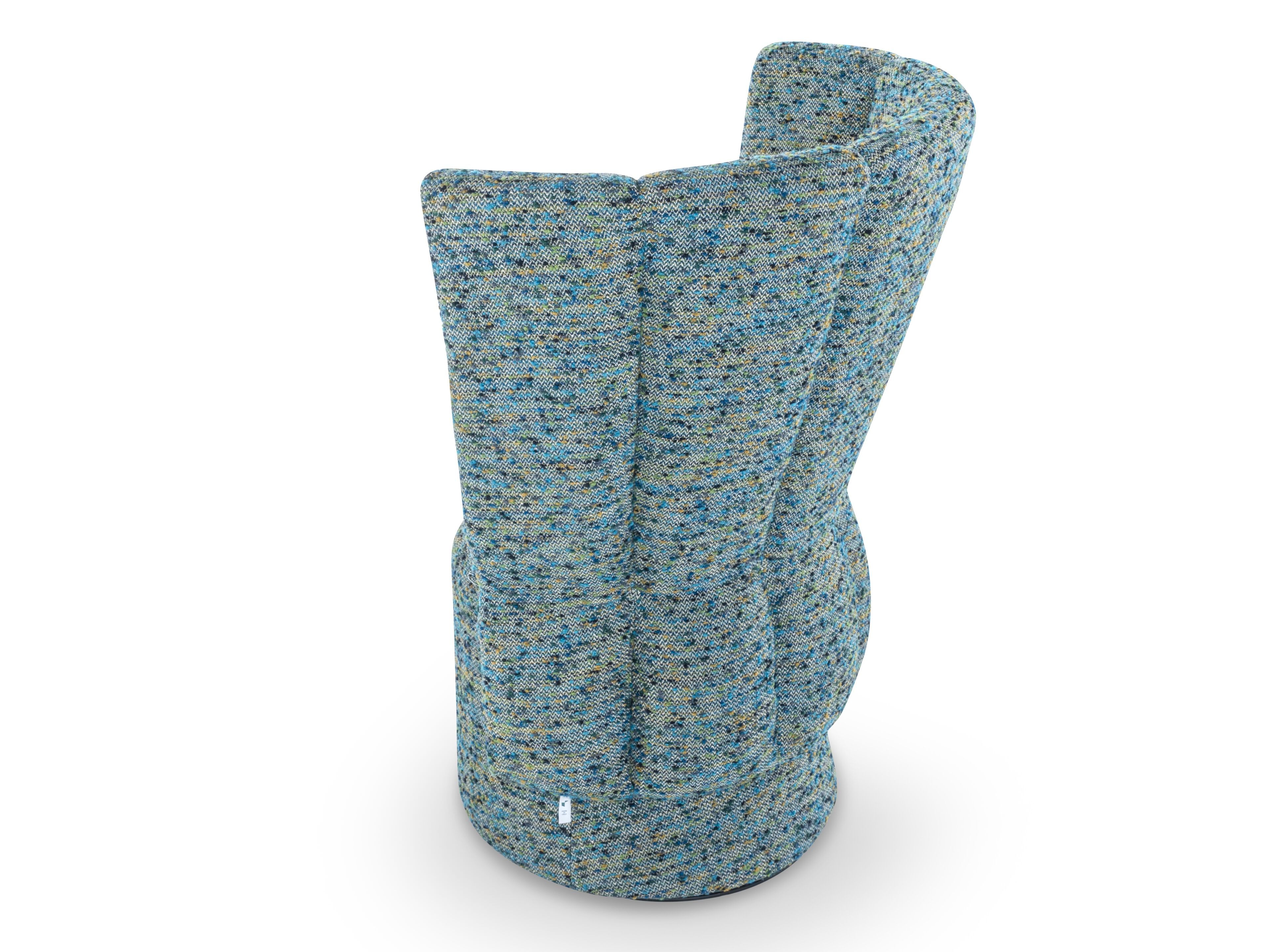 Поворотный стул из ткани с высокой спинкой Calia Italia Superior ARCH-00039421 - Вид №3