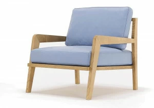 Egoitaliano Мягкое кожаное кресло с подлокотниками