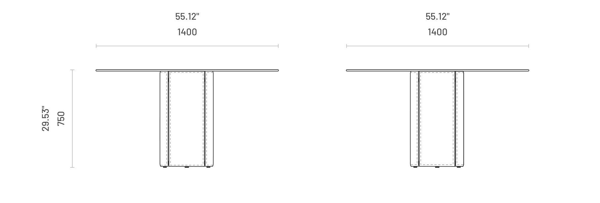 Круглый стеклянный обеденный стол Domkapa рука ARCH-00079152 - Вид №2