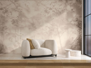 Обои с цветочным узором