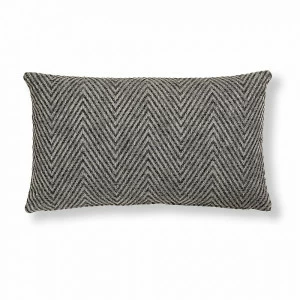Чехол на подушку Spaig Cushion 30x50 узкий серый от La Forma LA FORMA ОРНАМЕНТ 321501 Черный