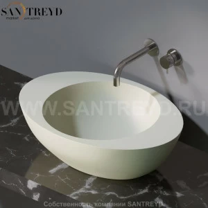 L269.130 Накладная раковина на столешницу  овальная A. e T. Italia ACCENT