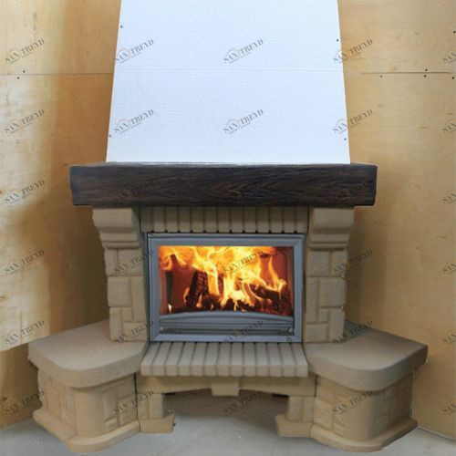 Каминная облицовка LK Элит (угловая) 4182