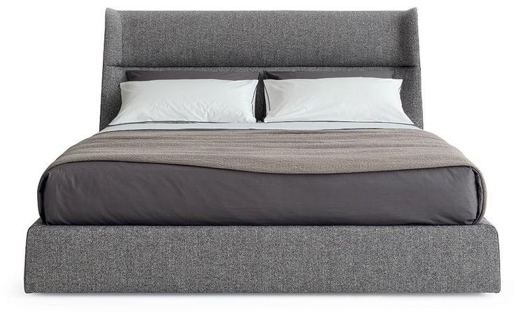 Poliform Двуспальная кровать из ткани с мягким изголовьем Chloe sun-id-1393917 - Вид №2