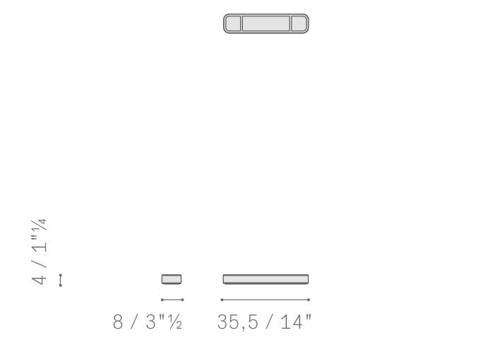 Кожаный держатель ручки Poltrona Frau OFFICE COLLECTION ARCH-00007709 - Вид №2