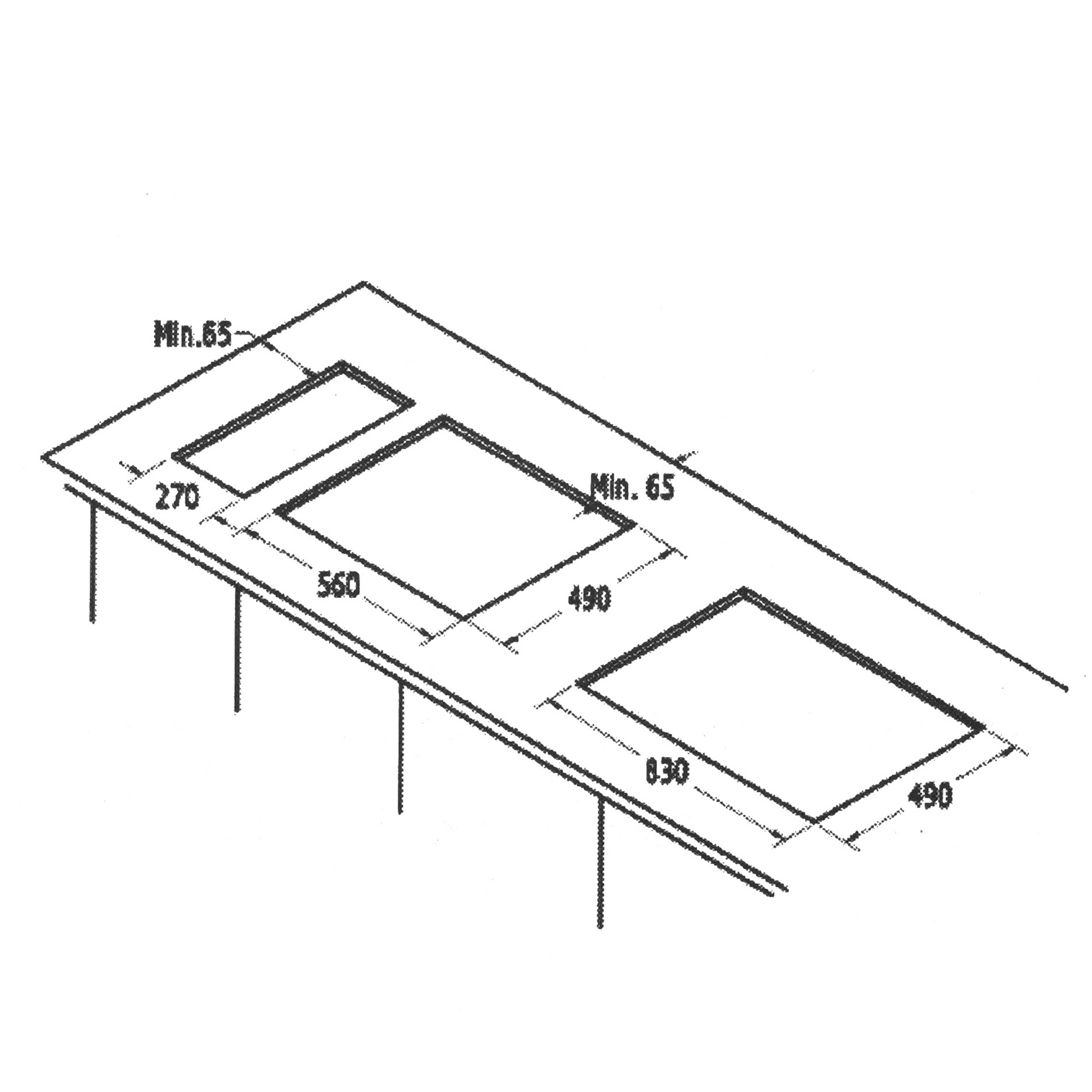 5322425 Газовая варочная поверхность MBS PG-905WH STDN-0102415 - Вид №7