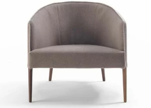 Frigerio Salotti Кресло с обивкой из ткани с подлокотниками Jackie