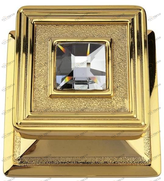 LINEA CALI' Ручка двери из хромированной латуни Opera crystal sun-id-1505729