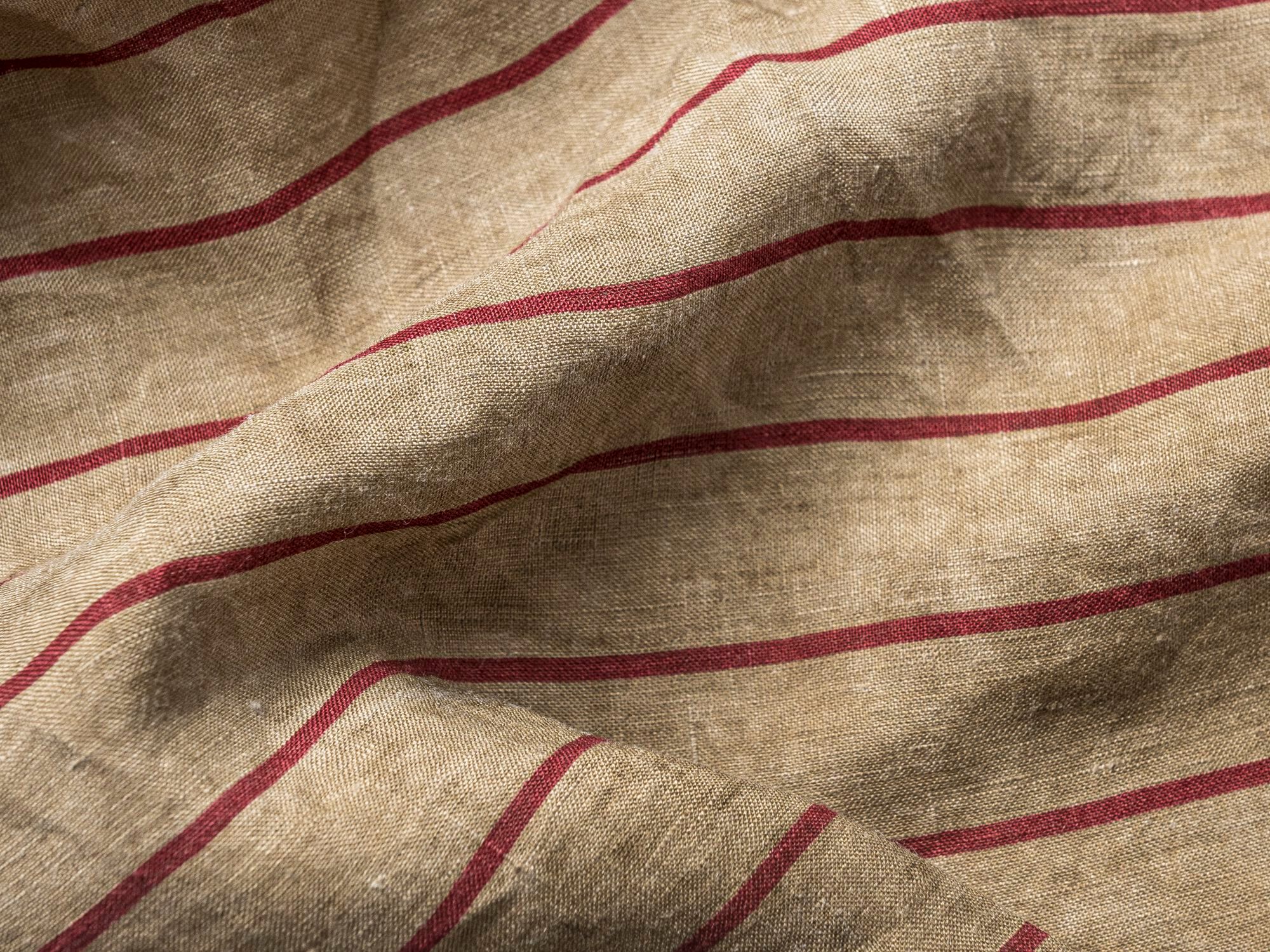 Льняная полосатая ткань The House of Lyria OPERAIO ARCH-00034702