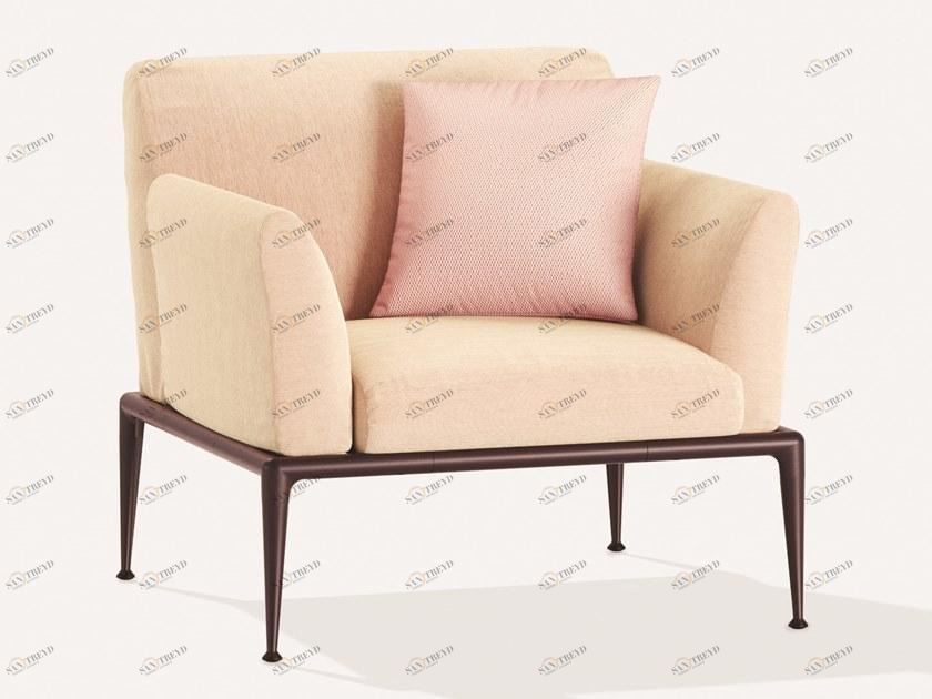 FAST Кресло из ткани с подлокотниками New joint 521b