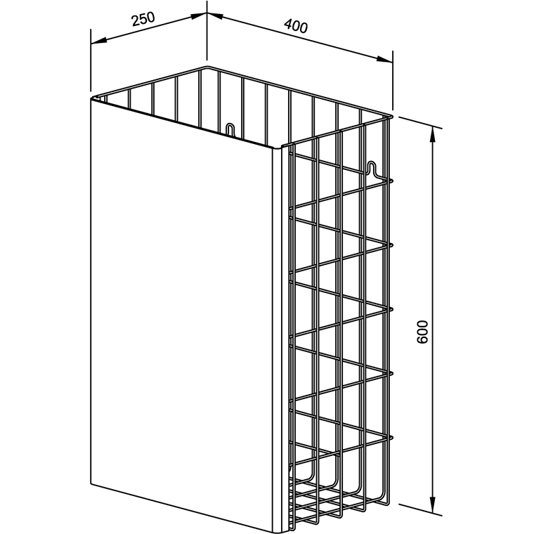 727670 Урна для мусора ПП151 WAGNER_EWAR Wagner Ewar  - Вид №1