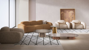 Тканевое кресло