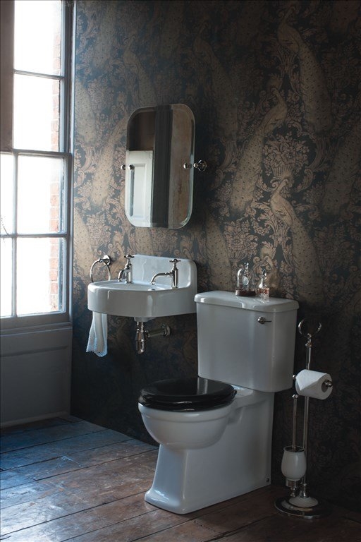 ARC4, ARC5, A69 CHR Компакт унитаз с бачком Белый Burlington Arcade Англия - Вид №2