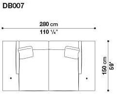 B&B Italia Кожаный диван Dock sun-id-1441060 - Вид №24
