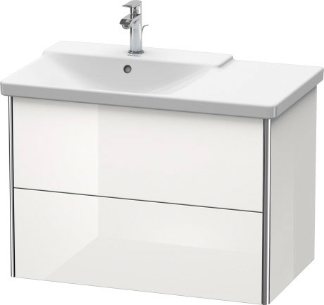 XS418401818 Тумбочка подвесная XSquare #XS4184 810 x 473 мм Белый матовый, декор Duravit - Вид №2