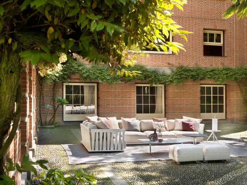 Flexform Модульный уличный диван со съемным чехлом из ткани sun-id-1468634 - Вид №5