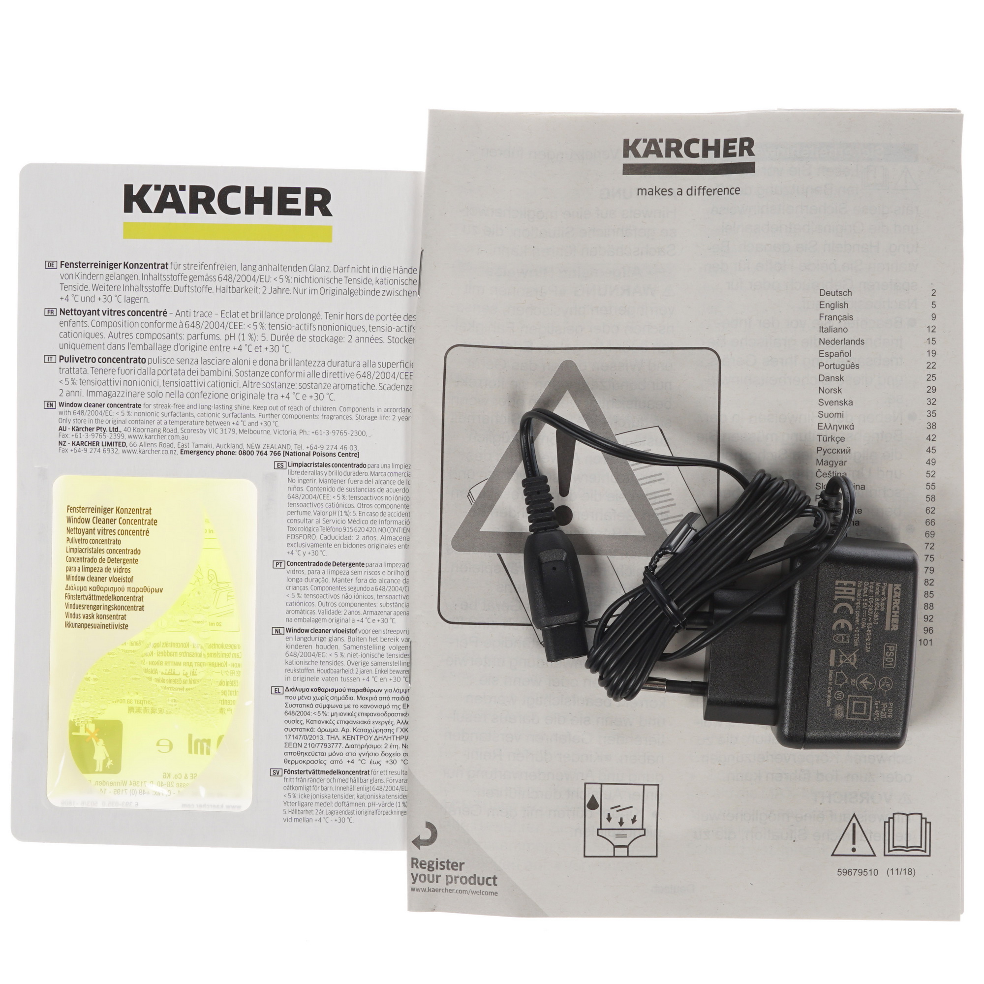 8155074 Стеклоочиститель Karcher WV 5 Plus N STDN-0002822 - Вид №9