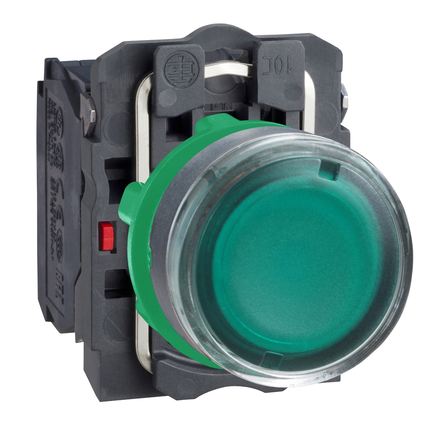 XB5AW3365 Кнопка Harmony 22 мм, 250В, IP66, Зеленый Schneider Electric Кнопки и лампочки 