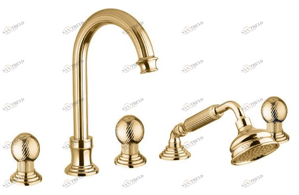 Смеситель на борт ванны Cezares OLIMP-BVD-03/24-M