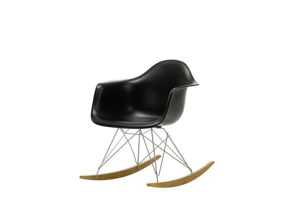Мягкое тканевое кресло-качалка с подлокотниками VITRA Eames Plastic Chair ARCH-00023828 - Вид №80