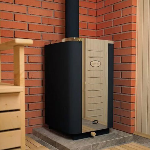 Печь для бани на дровах Кирасир 10 Silver Santreyd 26 - Вид №1