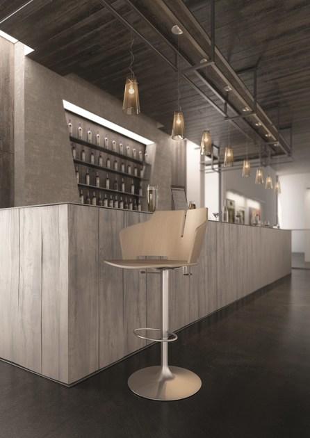 Luxy Регулируемый по высоте высокий табурет со спинкой Prima sun-id-1463689 - Вид №1