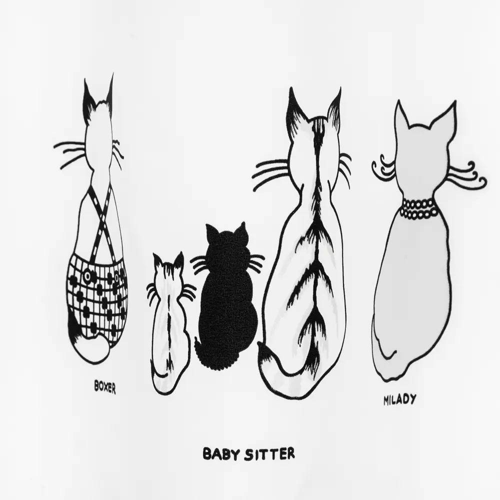 Штора для ванны Bacchetta Cats G. с кольцами 180x200 см полиэстер , цвет мультиколор 84621386 STLM-2125043 Шторы текстильные - Вид №2