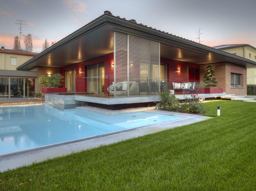 CARMINATI SERRAMENTI Раздвижной деревянный навес Frangisole sun-id-1383263 - Вид №3