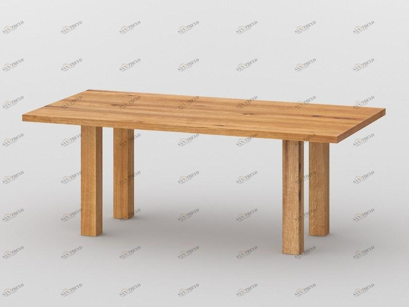 Vitamin Design Прямоугольный стол из массива дерева sun-id-1363489