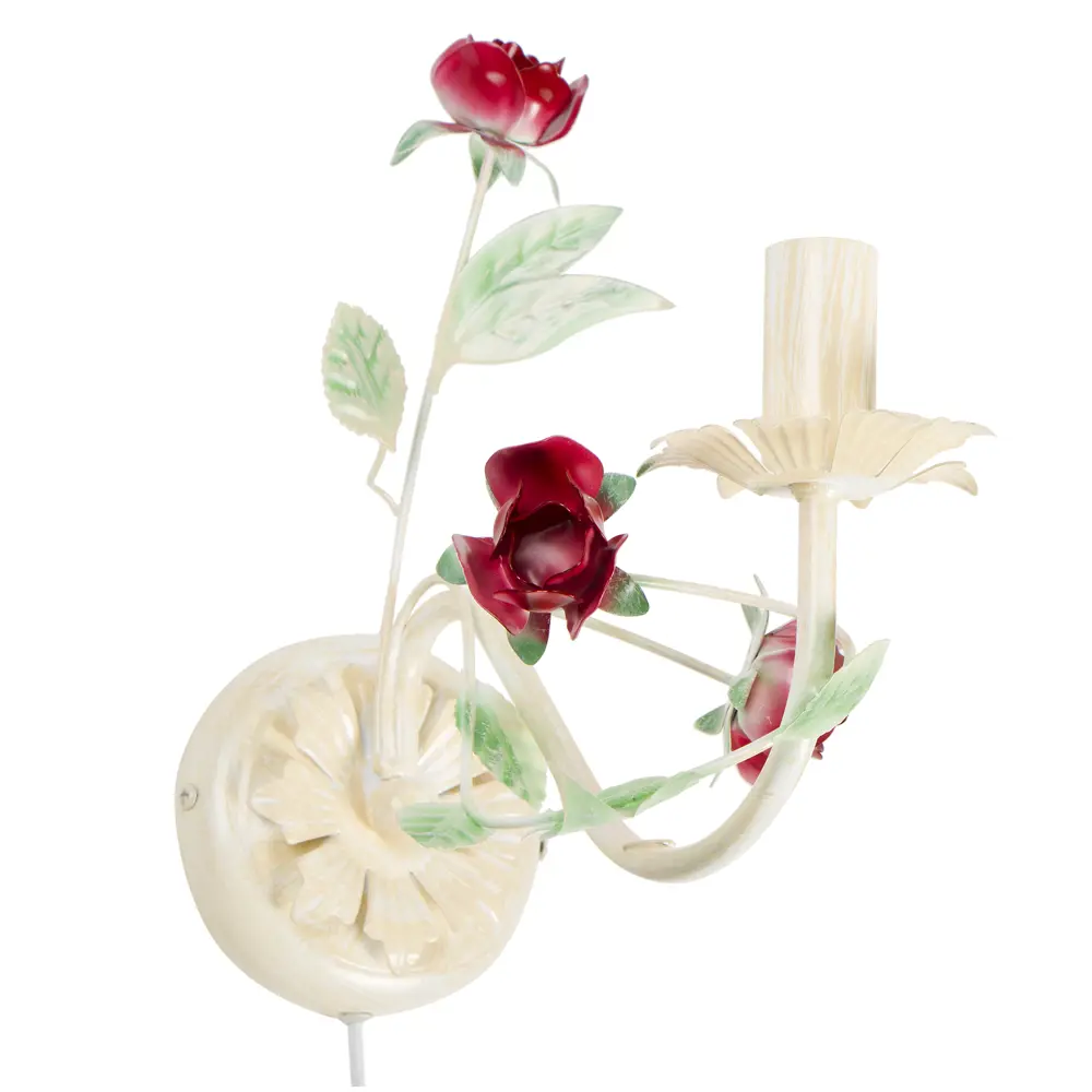 Бра Iris 1xE14x60 Вт, металл, цвет белый Vitaluce STLM-2086705