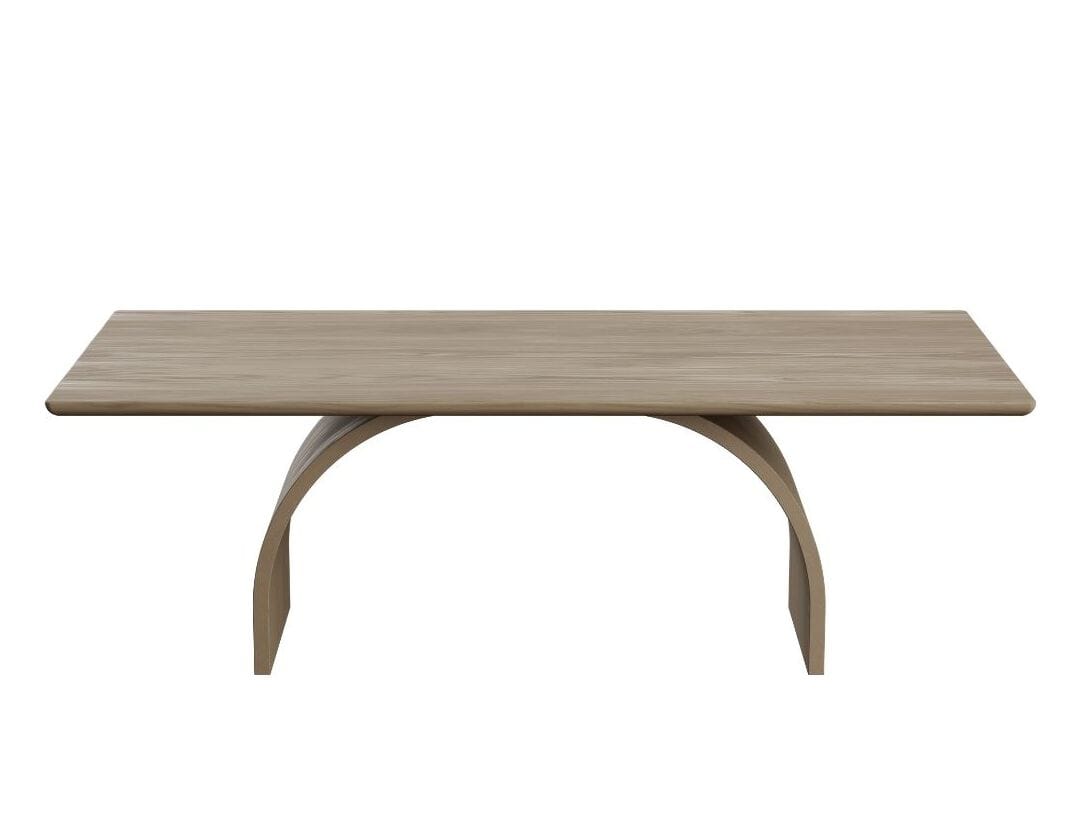 Прямоугольный обеденный стол из дуба NORD ARIN ARC ARCH-00142717 - Вид №4