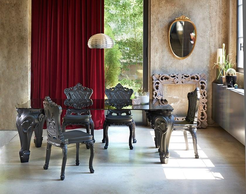 SLIDE Пластиковый садовый стул в стиле модерн Design of love sun-id-1447403 - Вид №3