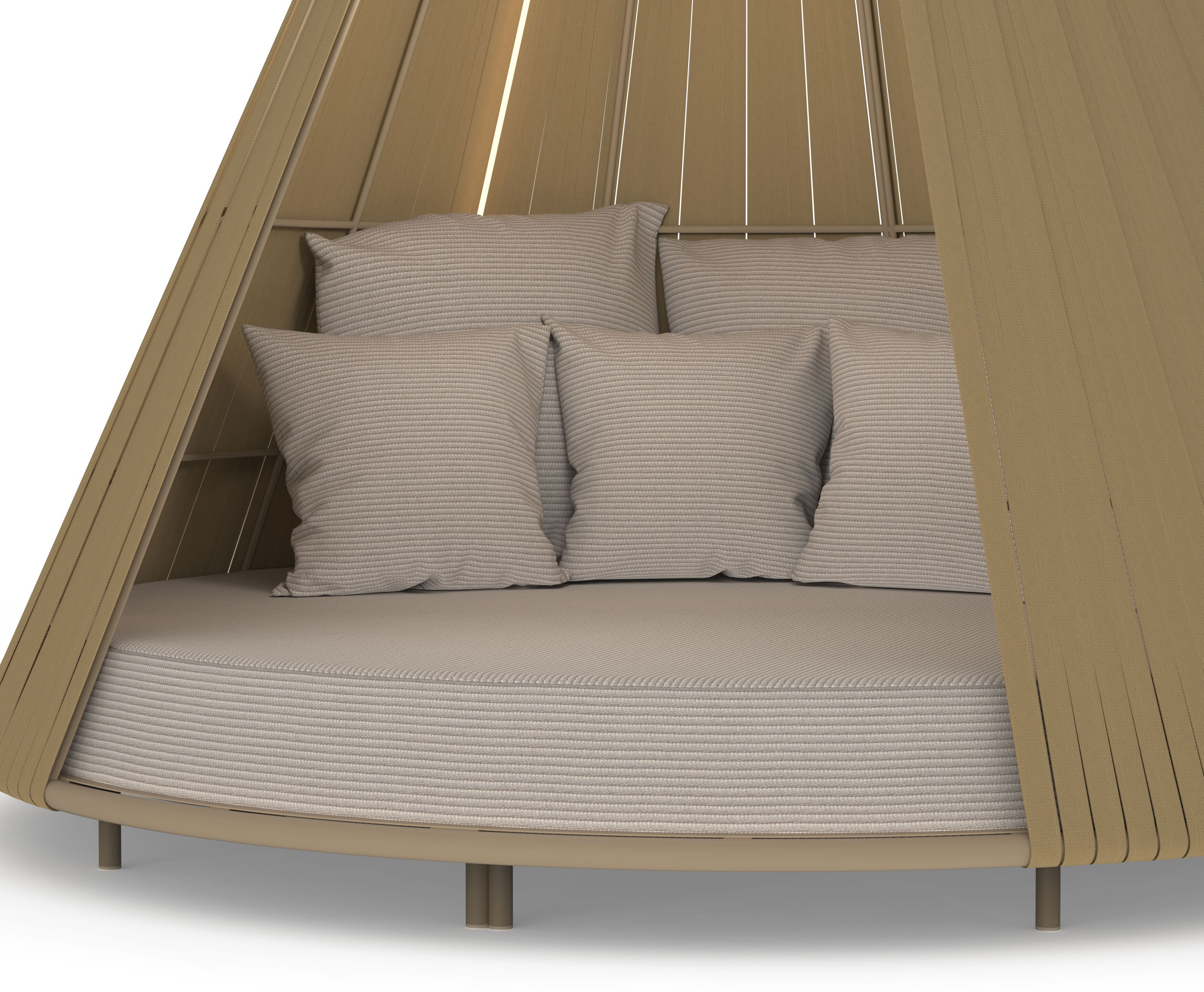 Круглый садовый диван GANDIABLASCO CONO ARCH-00058727 - Вид №2