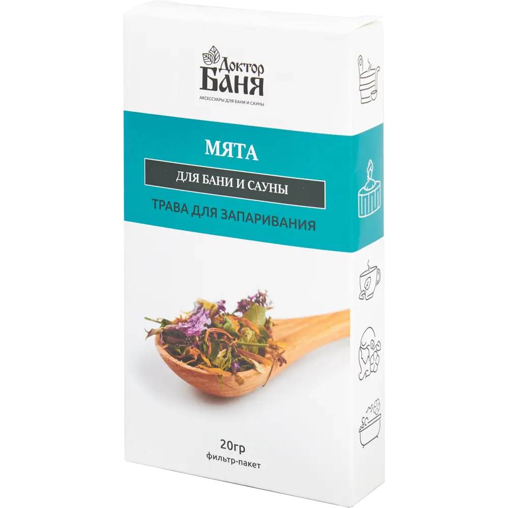 Трава для запаривания Доктор Баня Мята STLM-2149166