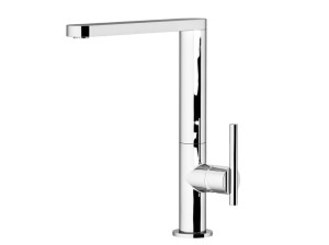 Однорычажный кухонный смеситель с поворотным изливом