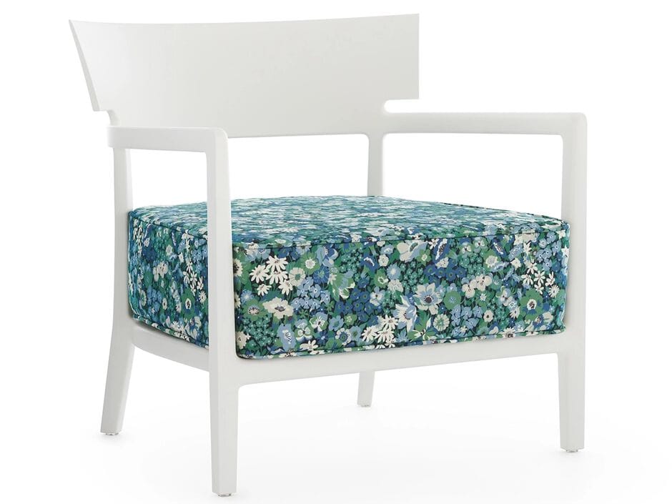 Съемное садовое кресло из поликарбоната и ткани с подлокотниками Kartell CARA LIBERTY ARCH-00029641 - Вид №14