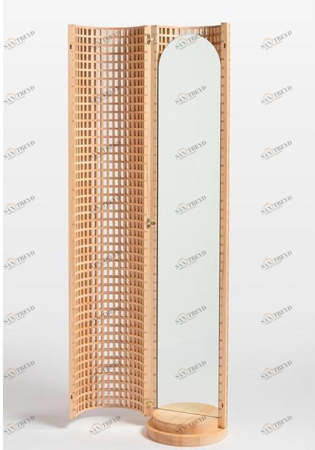Medulum Напольное зеркало на базе из липы Carabottino Car.mir 