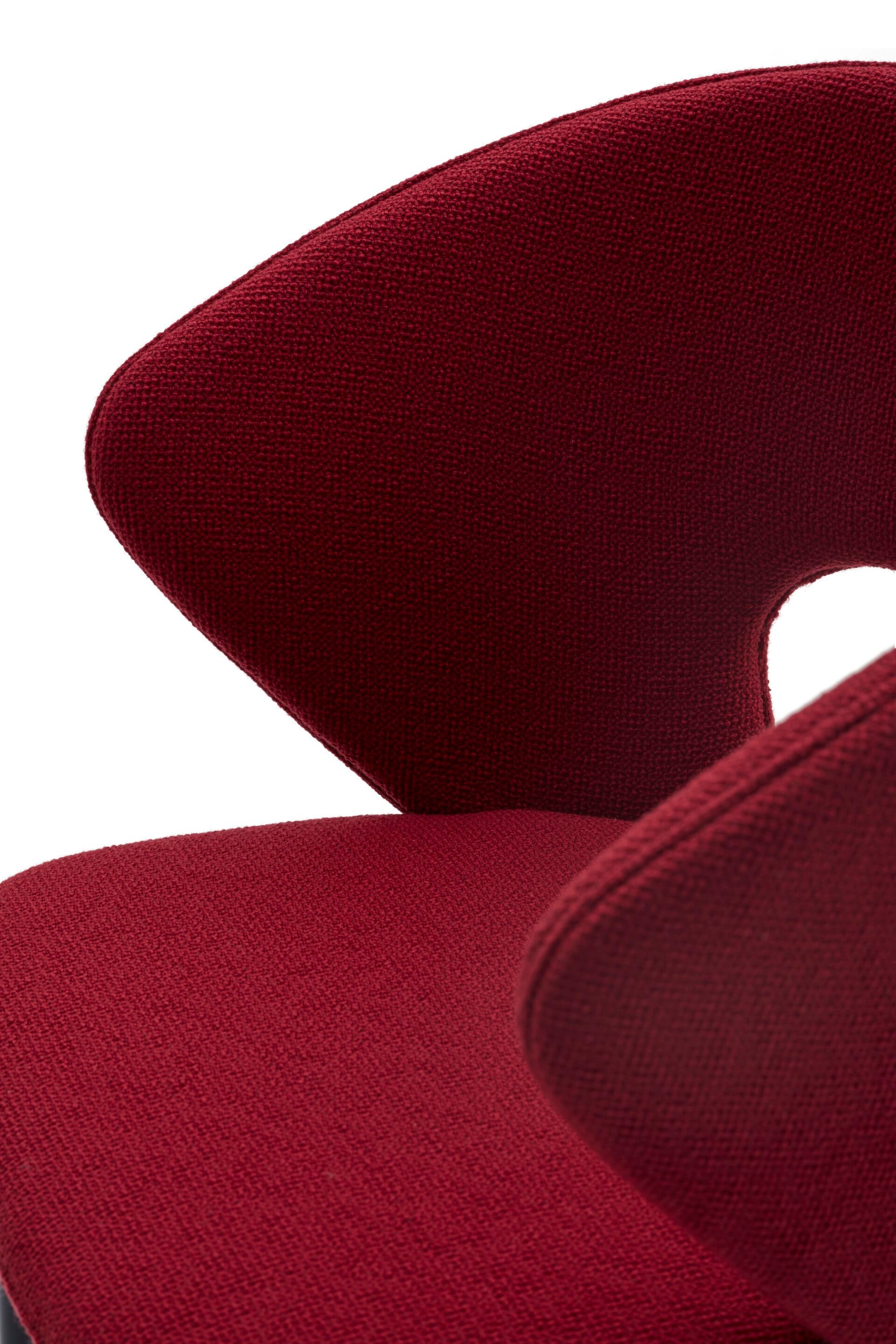 Высокий стул с тканевой подкладкой со спинкой Origins 1971 Fard ARCH-00120056 - Вид №2