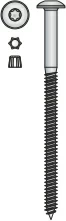 Саморез LD 02 70 120 LD02 Tecfi 7 х 12072