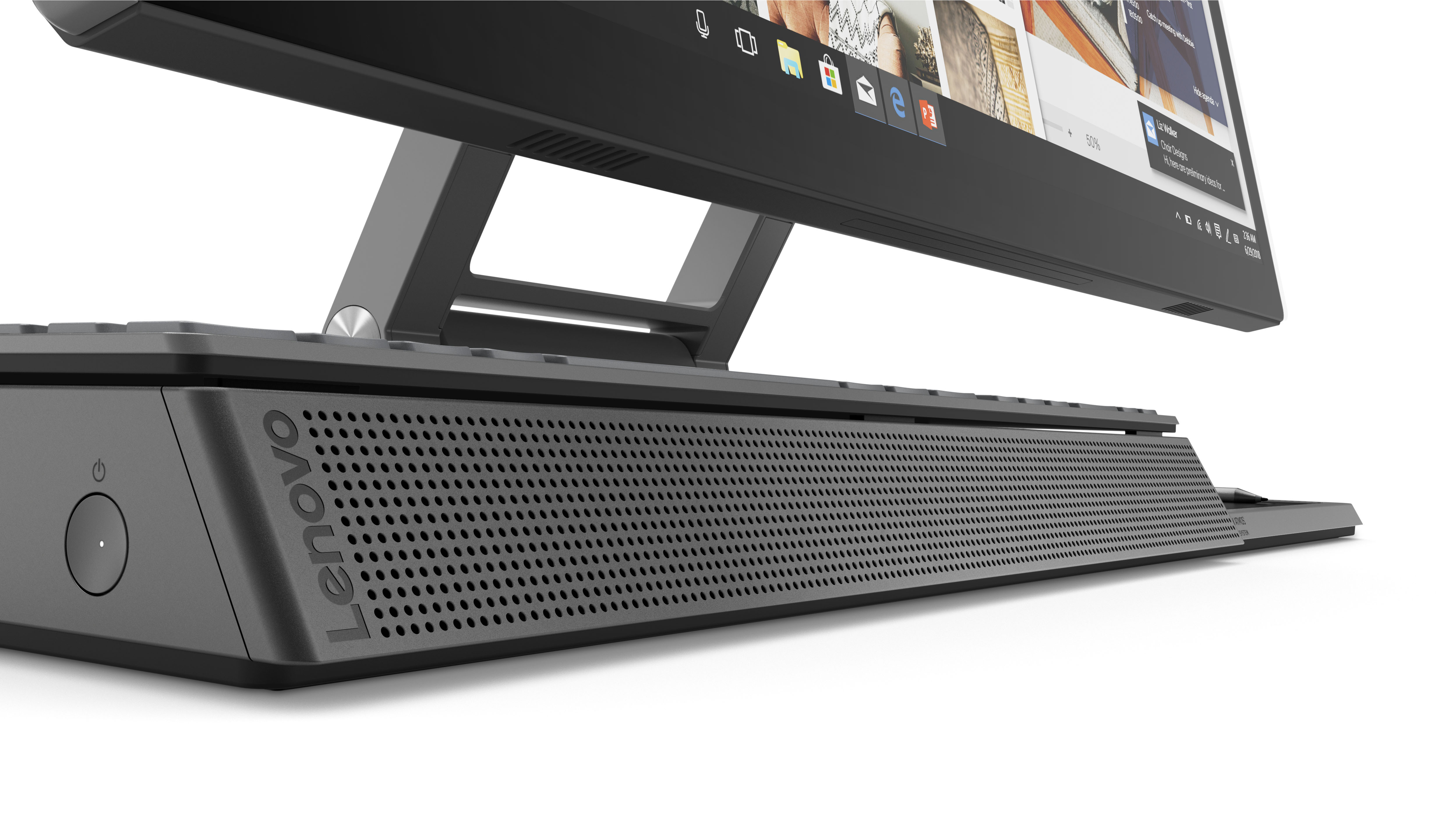 F0E5003URK yoga a940-27icb 27"(3840x2160)/touch/intel core i7 9700(3ghz)/16384mb/1000+512ssdgb/nodvd/ext:amd radeon rx 560(4096mb)/bt/wifi/war 1y/14.5kg/iron grey/w10 + wireless kb and mouse, pen Lenovo Santreyd  - Вид №15